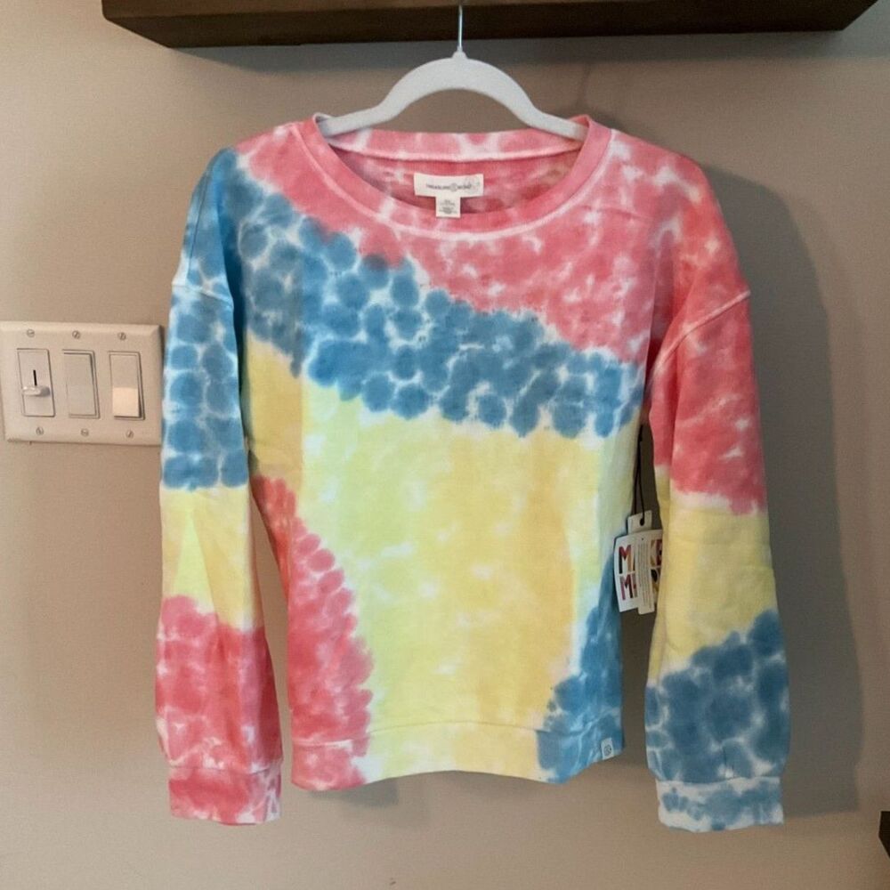 Treasure & Bond - Girls - Tie Dye Sweatshirt -Size XL - New!